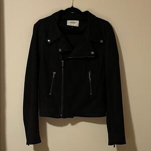 Daytrip Black Leather Women's Jacket